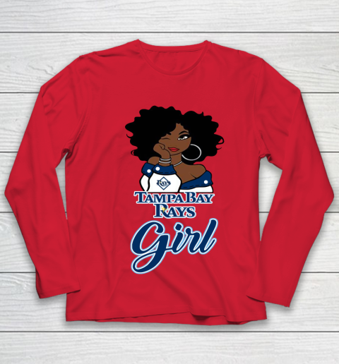 Tampa Bay Rayss Girl MLB Youth Long Sleeve 10