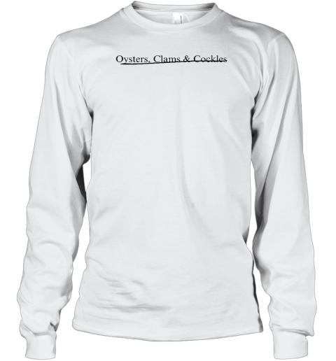 Oyster Clams And Cockles Long Sleeve T