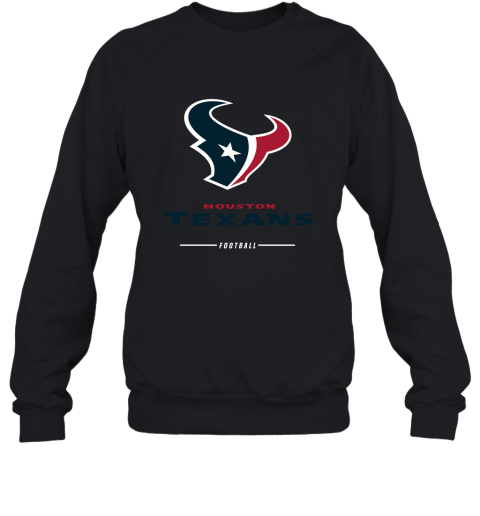 Houston Texans NFL Pro Line Black Team Lockup Sweatshirt