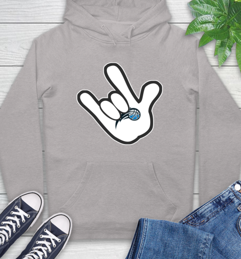 Orlando Magic NBA Basketball Mickey Rock Hand Disney Hoodie 12