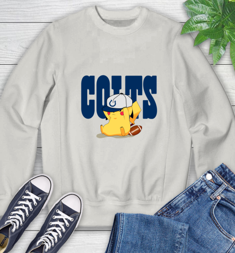 NFL Pikachu Football Sports Indianapolis Colts Sweatshirt 12