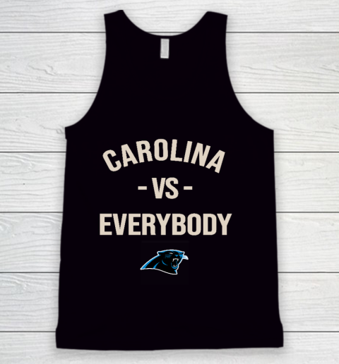 Carolina Panthers Vs Everybody Tank Top