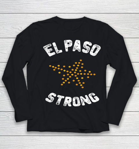 El Paso Strong Tshirt Texas Ohio State Youth Long Sleeve