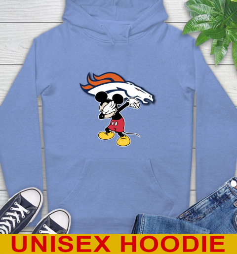 Denver Broncos NFL Football Dabbing Mickey Disney Sports Hoodie 11
