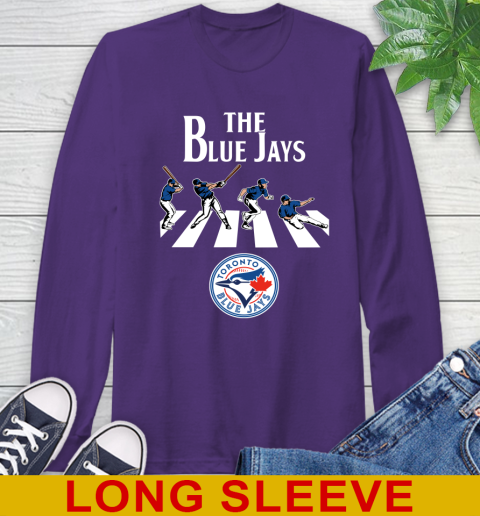 MLB Baseball Toronto Blue Jays The Beatles Rock Band Shirt Long Sleeve T-Shirt 5