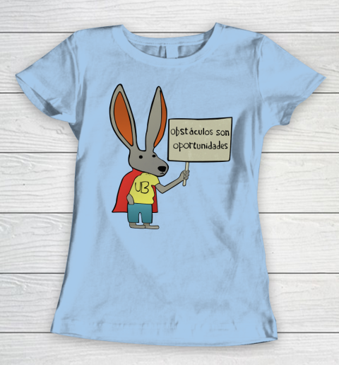Rick Flag Shirt  Ultra Bunny with a Sign Women's T-Shirt 4