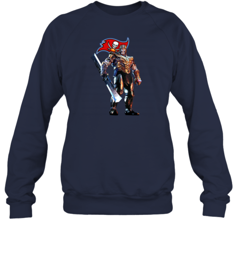 NFL Thanos Gauntlet Avengers Endgame Football Tampa Bay Buccaneers  Sweatshirt