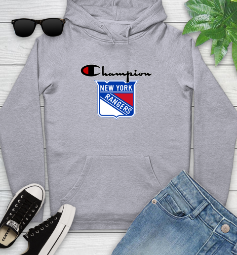 NHL Hockey New York Rangers Champion Shirt Youth Hoodie 4