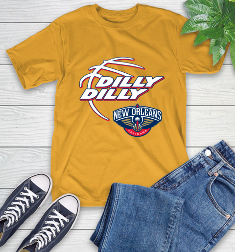 NBA New Orleans Pelicans Dilly Dilly Basketball Sports T-Shirt 3