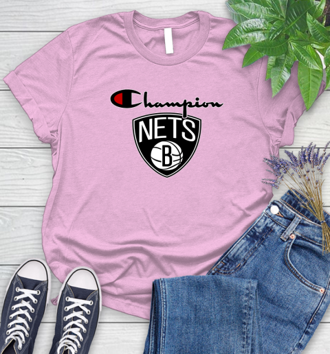 NBA Basketball Brooklyn Nets Champion Shirt Women's T-Shirt 8