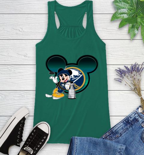 NHL Buffalo Sabres Stanley Cup Mickey Mouse Disney Hockey T Shirt Racerback Tank 7