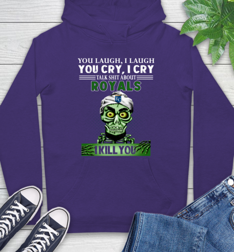 MLB Talk Shit About Kansas City Royals I Kill You Achmed The Dead Terrorist Jeffrey Dunham Hoodie 5