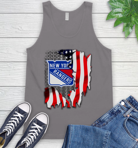 New York Rangers NHL Hockey American Flag Tank Top 6