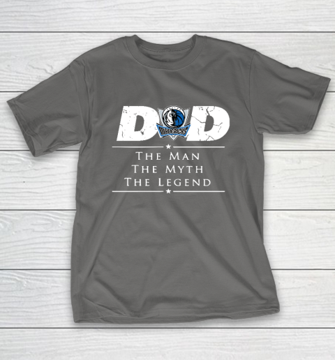 Dallas Mavericks NBA Basketball Dad The Man The Myth The Legend T-Shirt 8