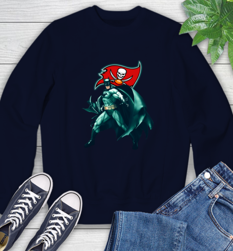 NFL Batman Football Sports Tampa Bay Buccaneers Sweatshirt 3