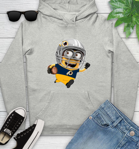 NFL Washington Redskins Minions Disney Football Sports Youth Hoodie