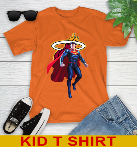 NBA Awesome Superman Basketball Sports Miami Heat 107