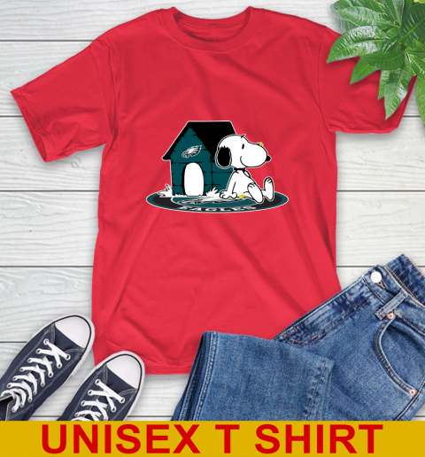 NFL Football Philadelphia Eagles Snoopy The Peanuts Movie Shirt T-Shirt 10