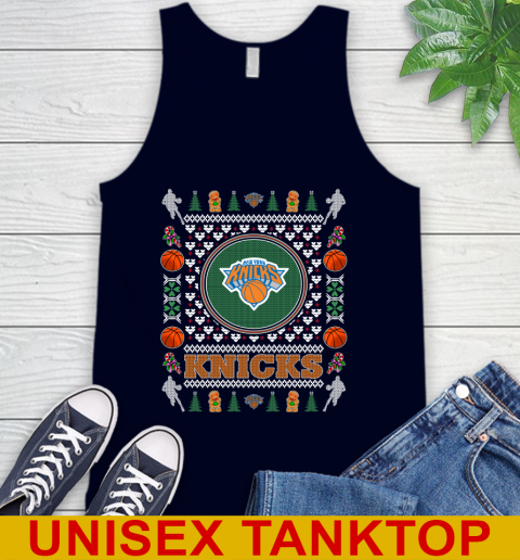 New York Knicks Merry Christmas NBA Basketball Loyal Fan Tank Top 2