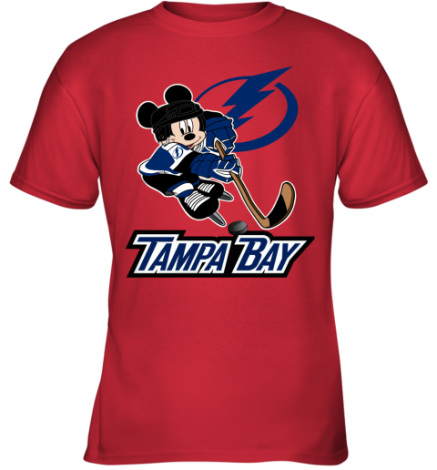 NHL Tampa Bay Lightning Mickey Mouse Disney Hockey T Shirt - Rookbrand