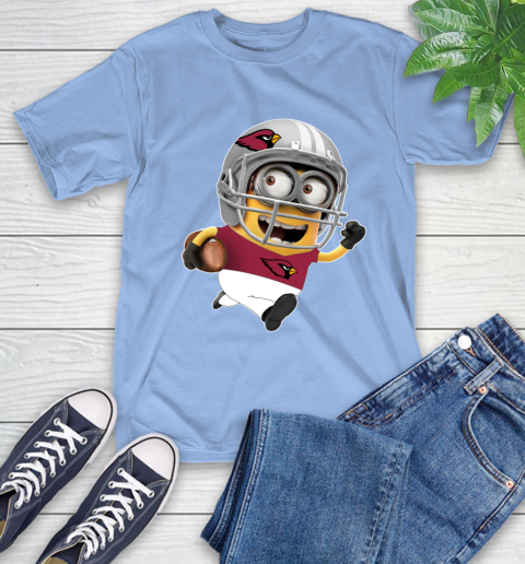 NFL Arizona Cardinals Minions Disney Football Sports T-Shirt 11
