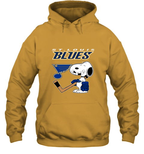 Gildan St. Louis Blues Logo Pullover Hoodie Gold S