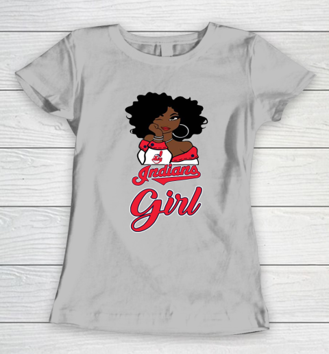 Cleveland Indians Girls Girl MLB Women's T-Shirt 6