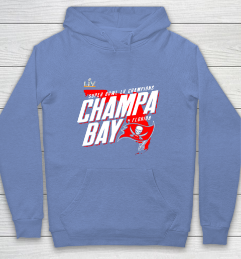 Champa Bay Tampa Bay Buccaneers Super Bowl LV Champions Youth Hoodie 8