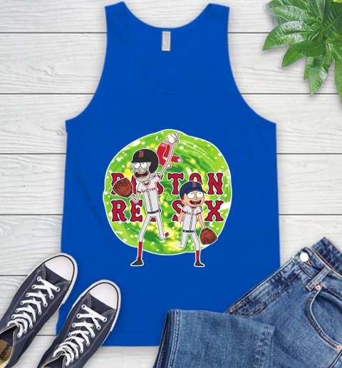 MLB Boston Red Sox Rick And Morty Baseball Sports Tank Top 5