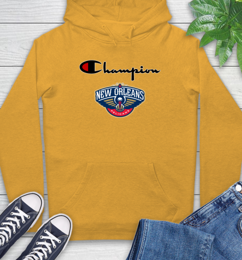 NBA Basketball New Orleans Pelicans Champion Shirt Hoodie 2