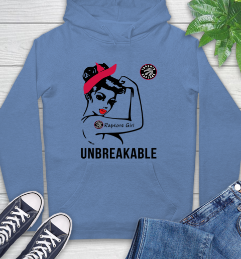 NBA Toronto Raptors Girl Unbreakable Basketball Sports Hoodie 9
