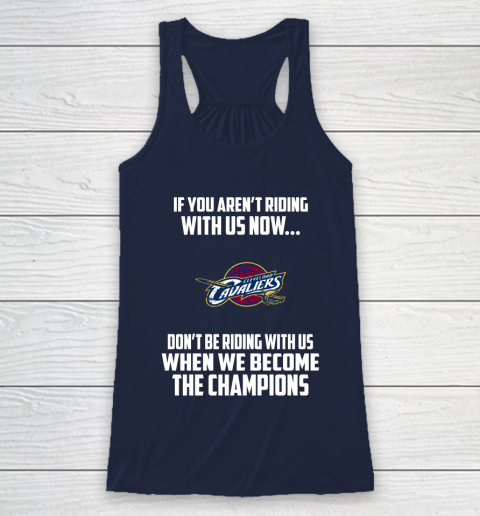 NBA Cleveland Cavaliers Basketball We Become The Champions Racerback Tank 8