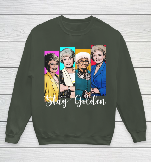 Golden Girls Shirt Stay Golden Youth Sweatshirt Tee For Sports