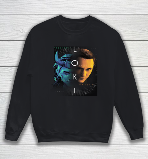 Marvel Loki Split Choices Sweatshirt