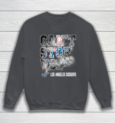 MLB Los Angeles Dodgers Baseball Can't Stop Vs Dodgers Sweatshirt 4