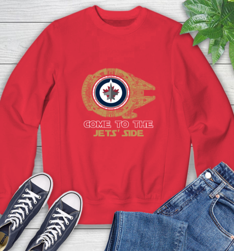 NHL Come To The Winnipeg Jets Wars Hockey Sports Sweatshirt 10