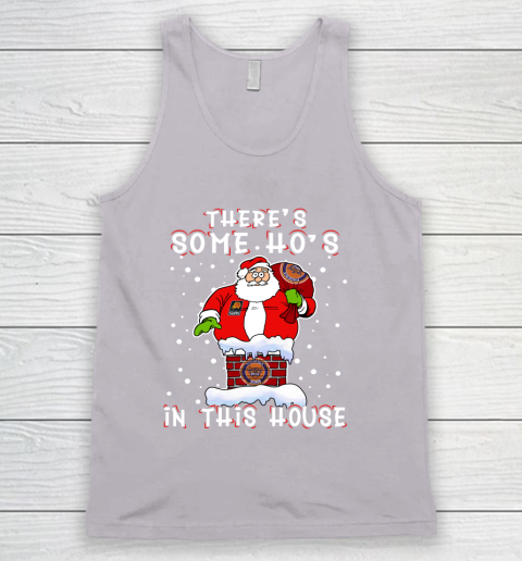 Phoenix Suns Christmas There Is Some Hos In This House Santa Stuck In The Chimney NBA Tank Top 3