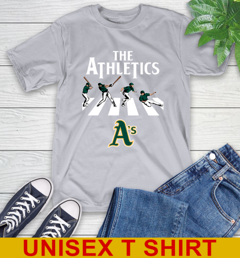 MLB Baseball Oakland Athletics The Beatles Rock Band Shirt T-Shirt 5