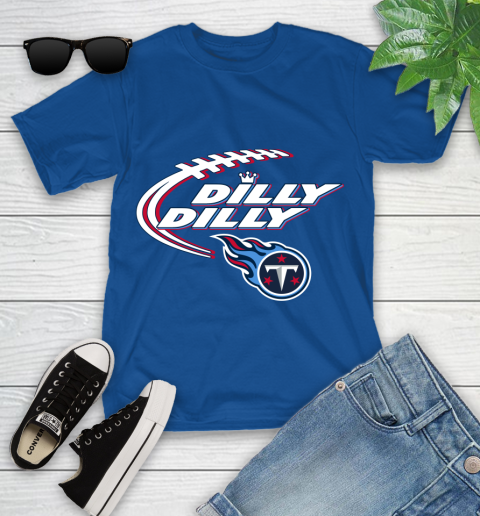 NFL Tennessee Titans Dilly Dilly Football Sports Youth T-Shirt 9