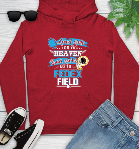 Washington Redskins NFL Bad Girls Go To Fedex Field Shirt Youth Hoodie 12