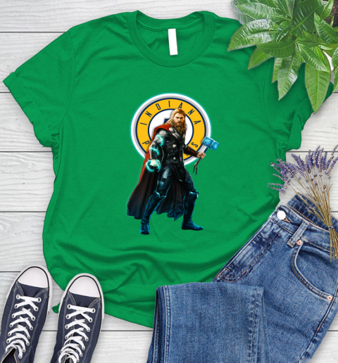NBA Thor Avengers Endgame Basketball Indiana Pacers Women's T-Shirt 6