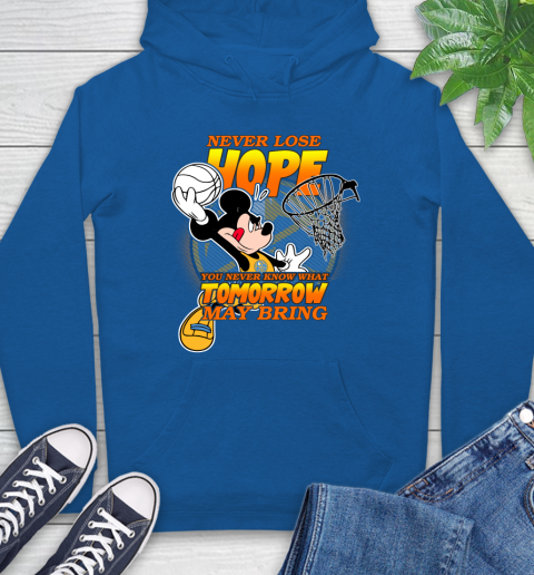 Denver Nuggets NBA Basketball Mickey Disney Never Lose Hope Hoodie 9