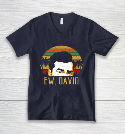 EW DAVID RETRO V-Neck T-Shirt 2