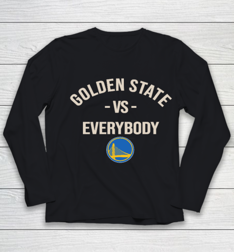 Golden State Warriors Vs Everybody Youth Long Sleeve