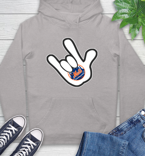 New York Mets MLB Baseball Mickey Rock Hand Disney Hoodie 12