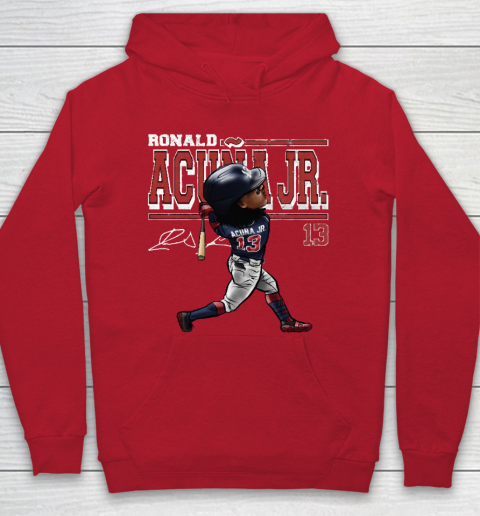Ronald Acuna Jr Cartoon Hoodie 7