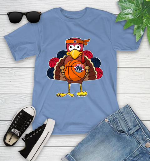 Washington Wizards Turkey thanksgiving day Youth T-Shirt 11