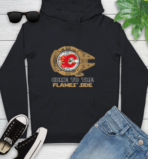 NHL Come To The Calgary Flames Wars Hockey Sports Youth Hoodie