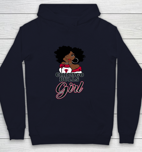 Chicago Bulls Girl NBA Youth Hoodie