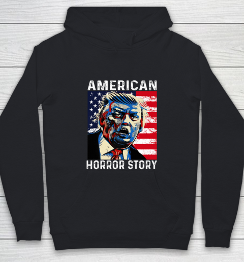 Anti Trump Horror American Story Zombie Trump Halloween Premium T Shirt.LOSGT6U9C7 Youth Hoodie